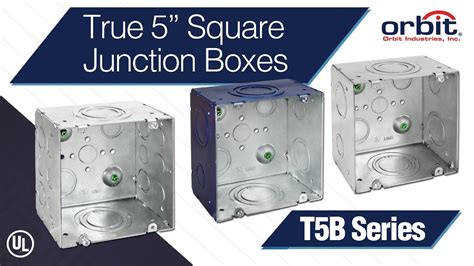 orbit junction boxes|orbit 5 square box.